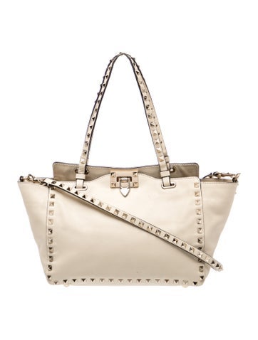 Rockstud Top Handle Bag