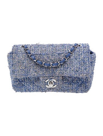 Classic Tweed Rectangular Mini Flap Bag