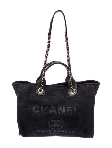 Small Mixed Fibers Deauville Shopping Tote