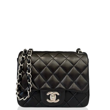 Goat Leather Flap Bag Mini