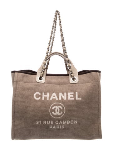 Chanel Medium Deauville Shopping Tote