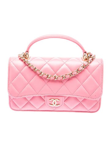 Mini Top Handle Flap Bag