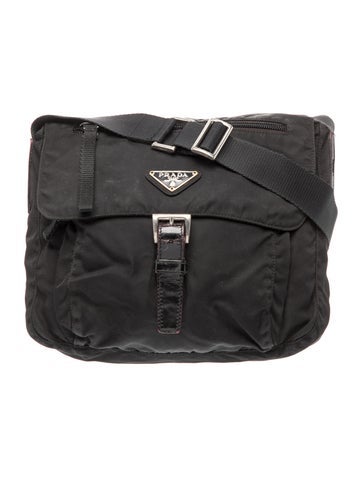 Tessuto Nylon Messenger Bag