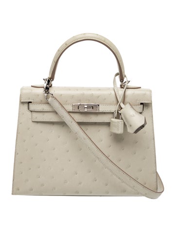 Ostrich Kelly II Sellier 25