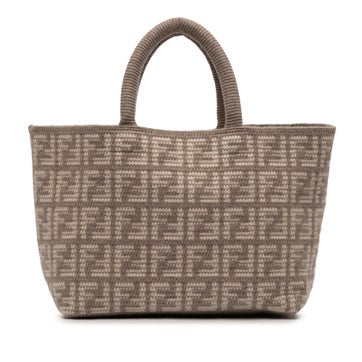 Wool Large Zucca Cashmere Shopper Tote