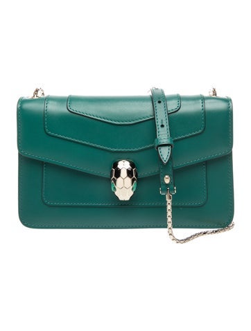 Leather Serpenti Forever East West