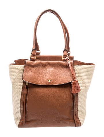Leather Top Handle Bag