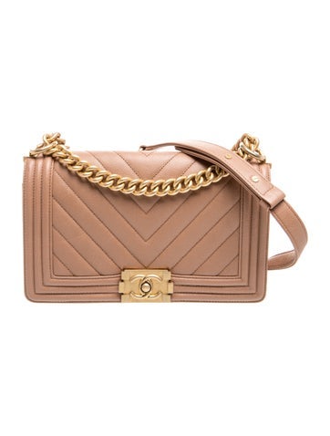 Medium Chevron Boy Bag