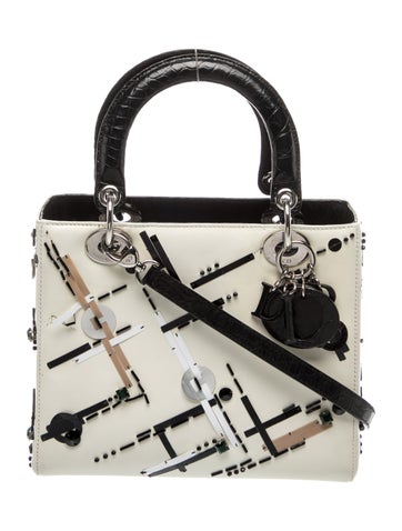 Leather Lady Dior Medium