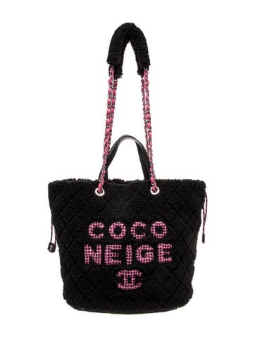 Coco Neige Shearling Tote