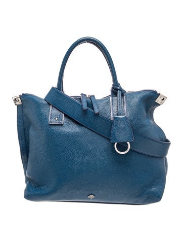 Leather Top Handle Bag