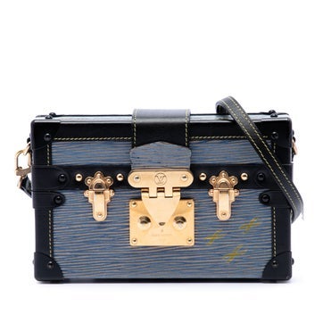 Leather Epi Denim Petite Malle