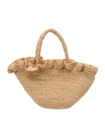 Raffia Tote w/ Tags