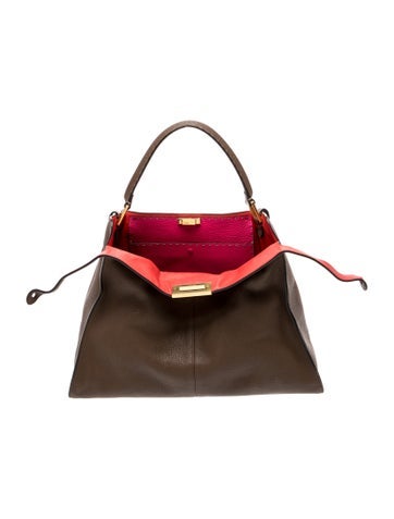 Leather Peekaboo Large