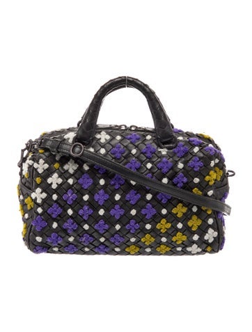 Intrecciato Top Handle Bag Large