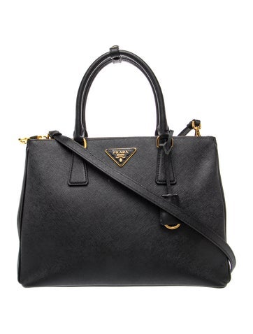 Saffiano Leather Galleria Double Zip Large