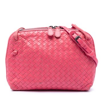 Leather Nappa Intrecciato Nodini Crossbody