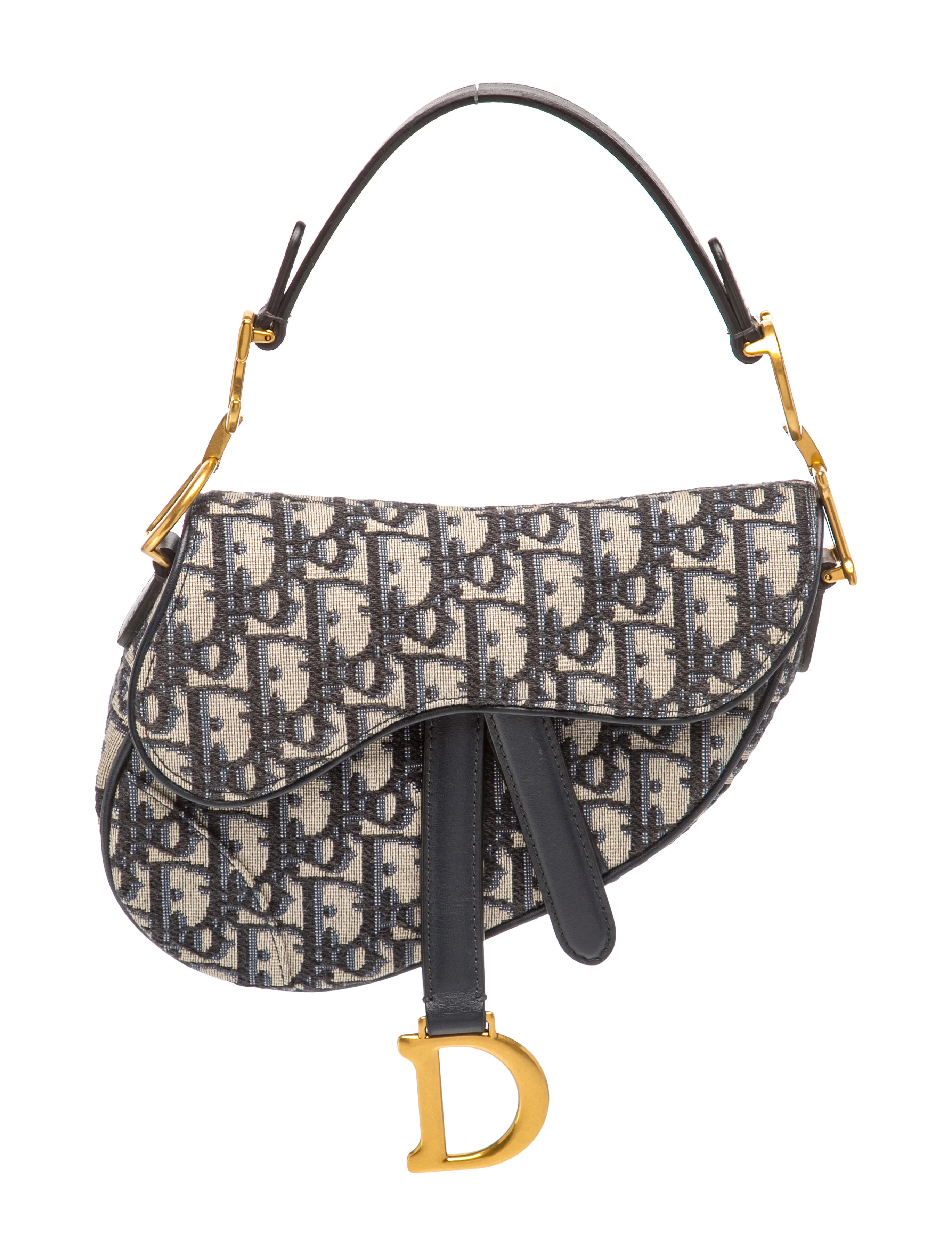 Oblique Jacquard Oblique Saddle Mini
