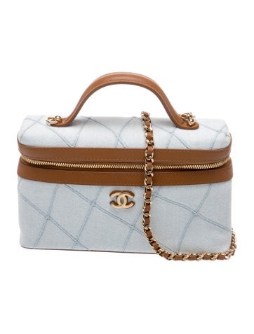 2026 Coco Beach Denim Mini Vanity w Chain