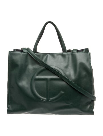 Telfar Vegan Leather Shopping Tote Large