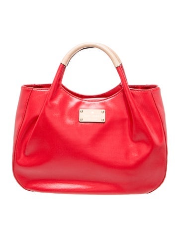 Leather Top Handle Bag