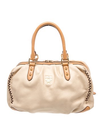 Leather Top Handle Bag