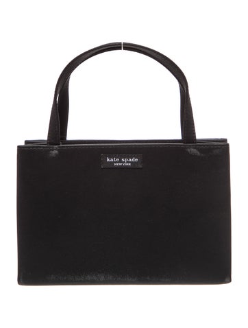 Satin Top Handle Bag