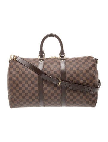 Damier Ebene Keepall Bandouliere 55