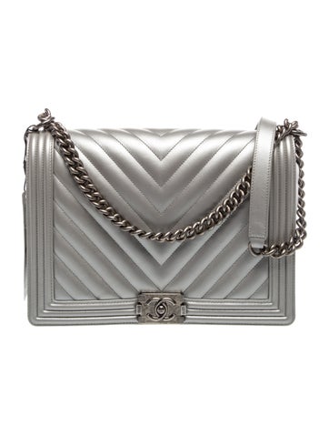 Chevron XL Boy Bag