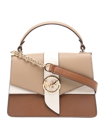 Saffiano Leather Top Handle Bag