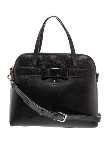 Leather Top Handle Bag