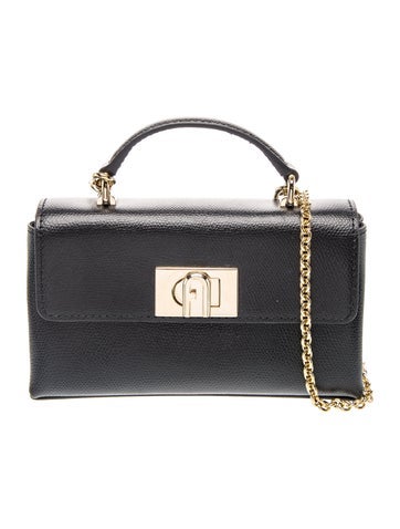 Leather Top Handle Bag