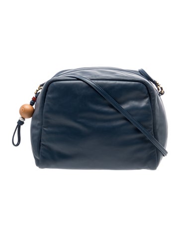 Lambskin Puffy Pouch