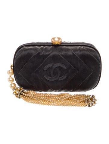 Satin Pearl Clutch