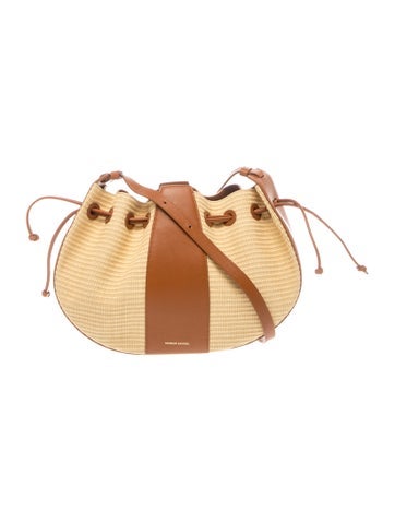 Raffia Bucket Bag
