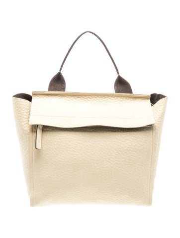 Leather Top Handle Bag