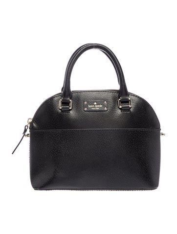 Leather Top Handle Bag