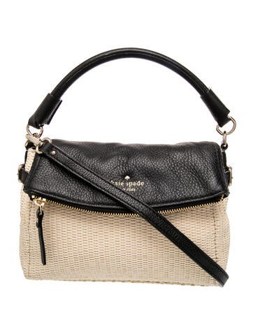 Straw Top Handle Bag