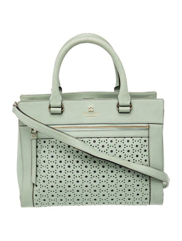Leather Top Handle Bag