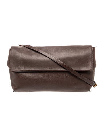 The Row Leather Nan Large
