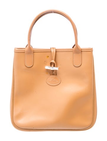 Leather Top Handle Bag