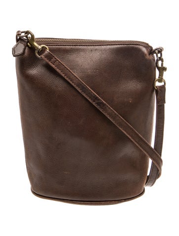 Issey Miyake Leather Crossbody Bag
