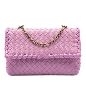 Leather Baby Nappa Intrecciato Olimpia Crossbody