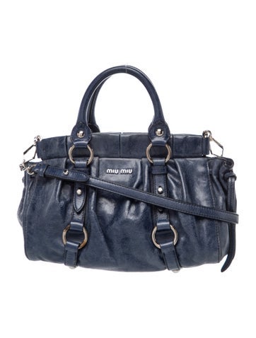 Leather Top Handle Bag