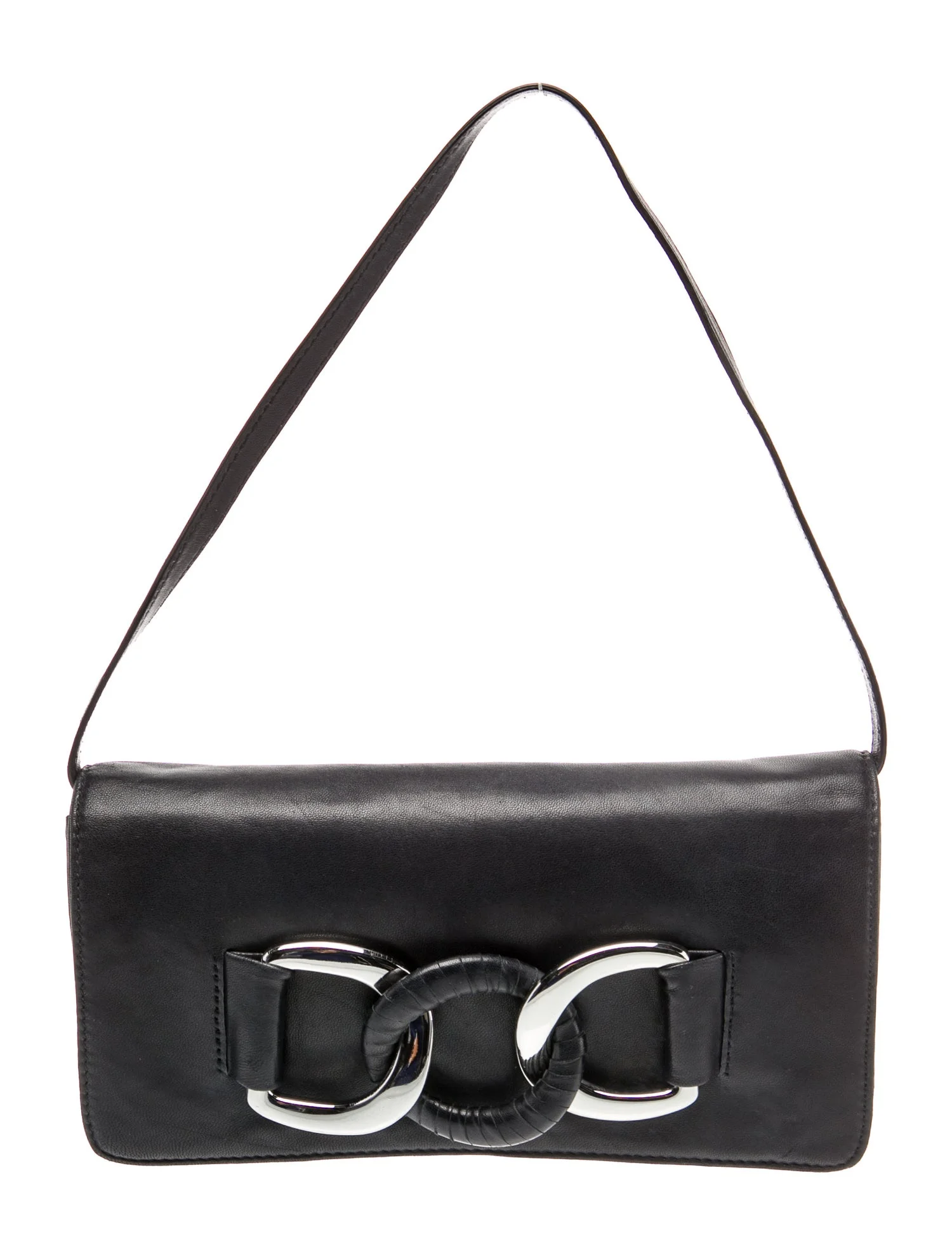 Chain-Link Top Handle Bag