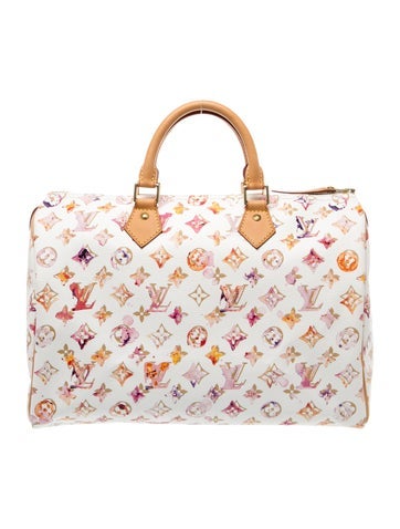 Aquarelle Monogram Speedy 35
