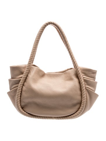 Leather Top Handle Bag