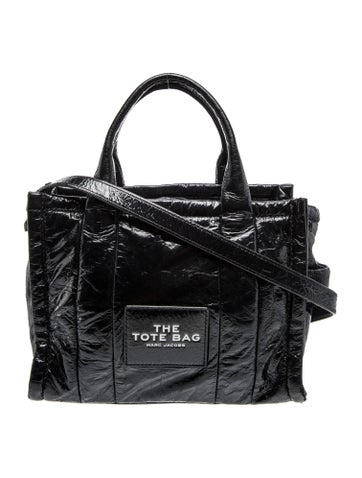 Patent Leather Top Handle Bag