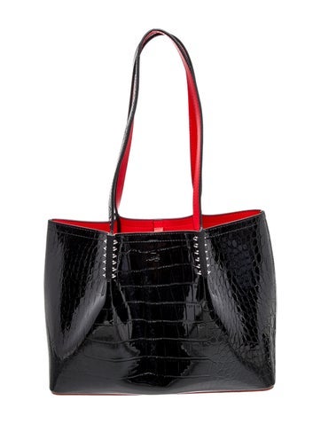 Patent Leather Top Handle Bag