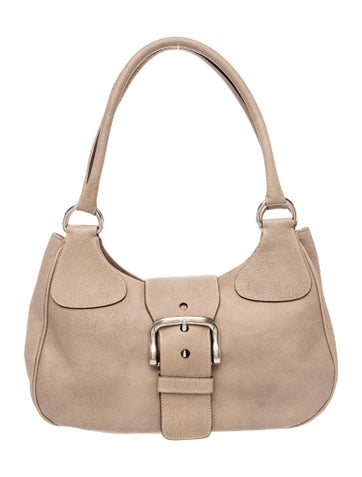 Enameled Metal Triangle Hobo